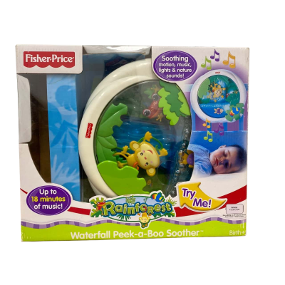  Waterfall Peek-a-Boo Soother Up to 18 minutes of music 