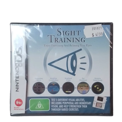 Nintendo DS: Sight Training (New)