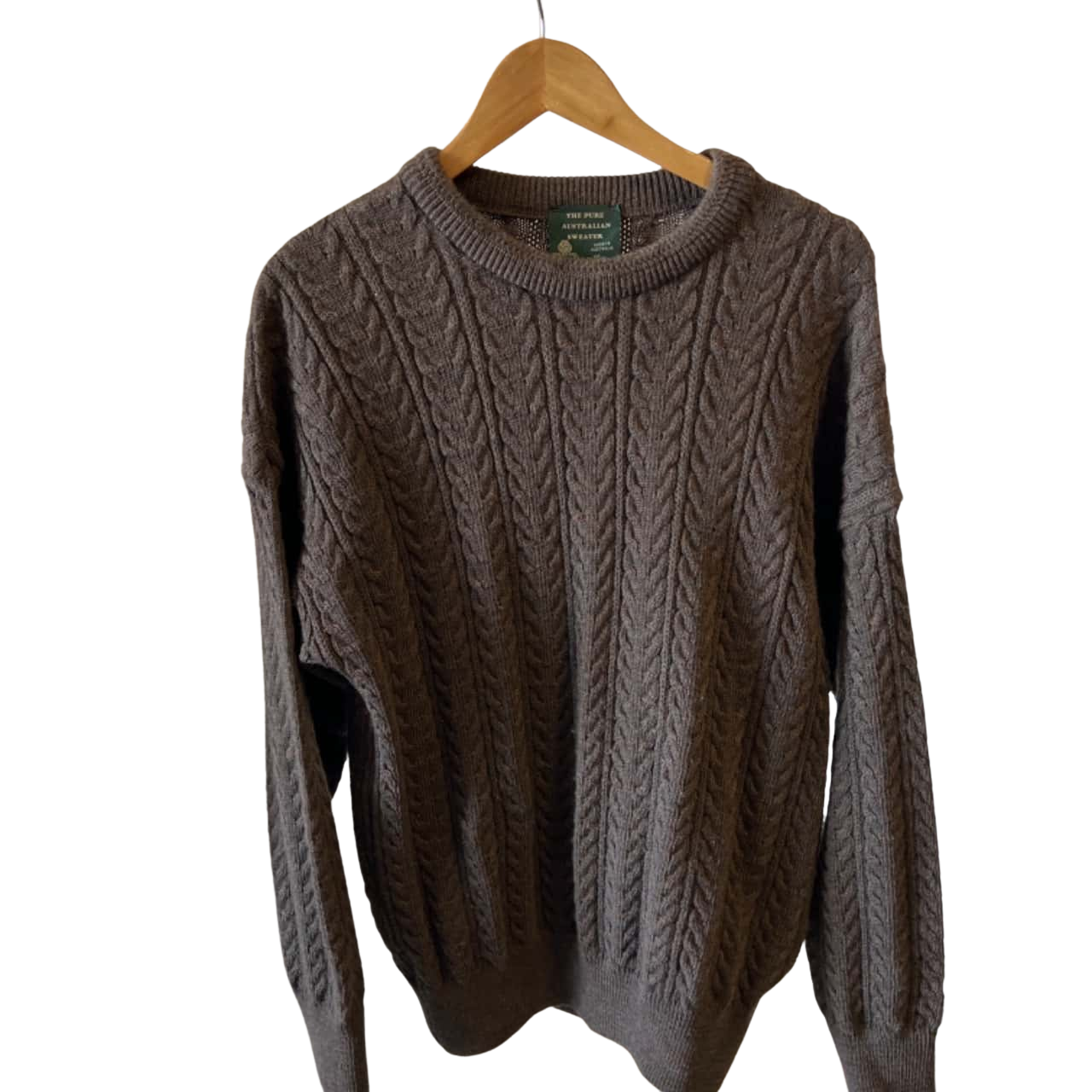 The Pure Australian sweater Size 20 Jumpers Brown s