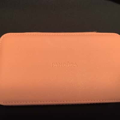 Pandora Pink Travel Jewellery Box