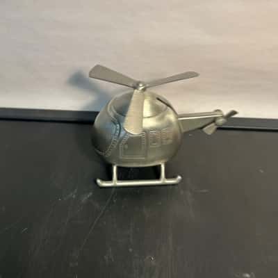 Helicopter piggy bank 