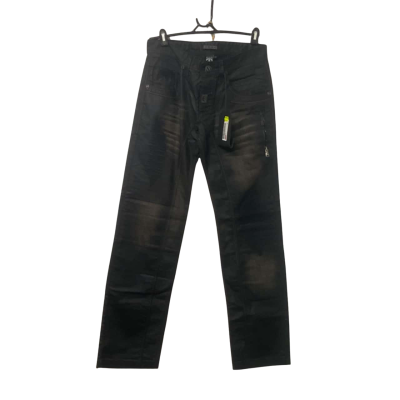  Mens JNRC Size 32 Black Straight Leg Jeans With Acid Wash