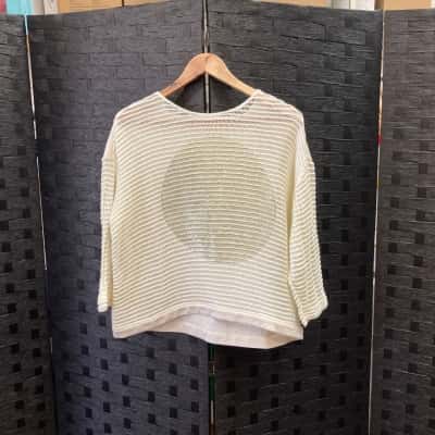 Sass & Bide Womens  Size S Jumper White 
