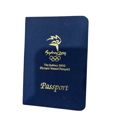 Sydney 2000 Olympic Mascot passport 