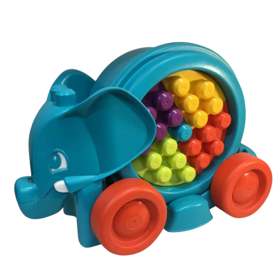 Mega Blocks Elephant Toy as Is 