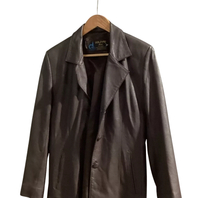  Dolphin Women’s Leather Jacket - Size 14