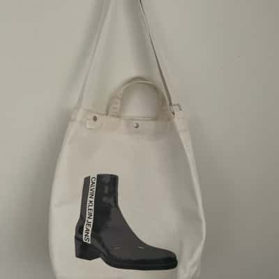 Calvin Klein Jeans Bag  Unisex Black  / White 
