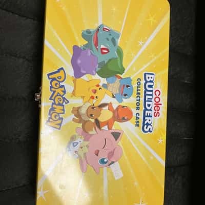 Coles builders, Pokémon, collectors case and builders