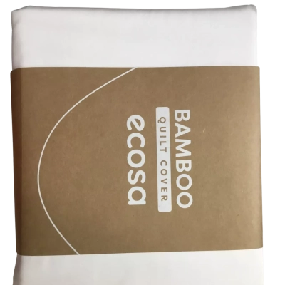 Brand New ECOSA Bamboo Quilt Cover King White