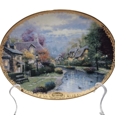 The Bradford exchange Lamplight brooke- Thomas kinkade 