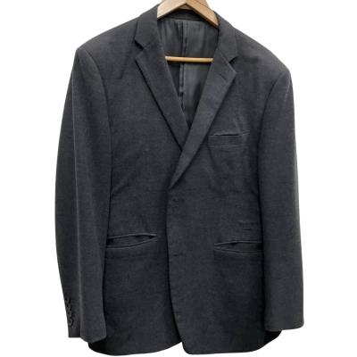 Marentino Mens suit jacket Size L Black  / Grey 