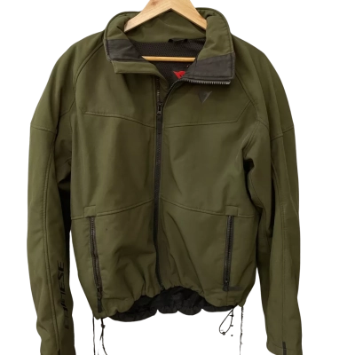 Dainese Mens Bomber Biker Jacket Khaki - see photos for size