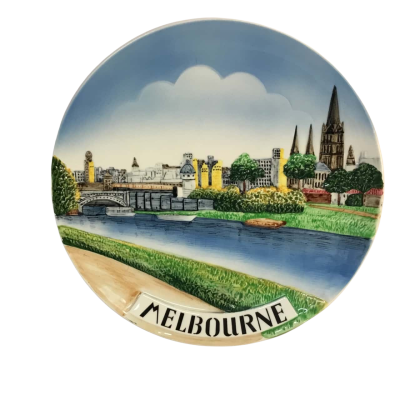 Melbourne Plate Made in Germany Approx Approx 24cm diameter