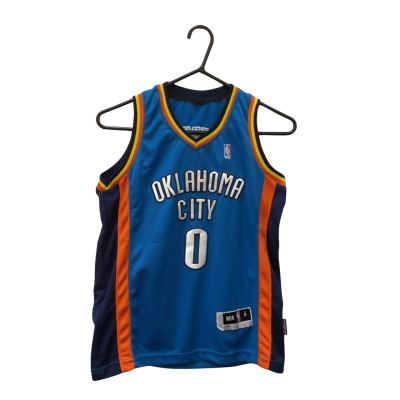 NBA Womens Size 8 Oklahoma City Jersey Blue 