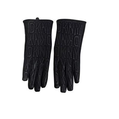 DKNY Womens  Size S Gloves Black  