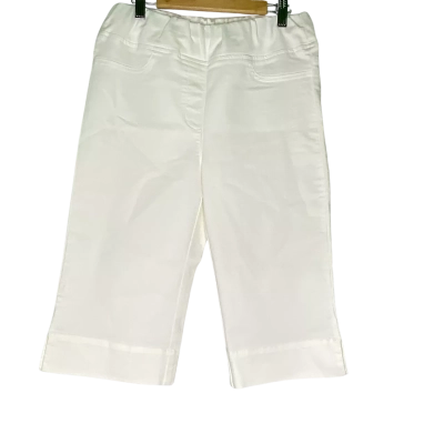 Blue Illusion Womens  Size S High Wasted Shorts White 