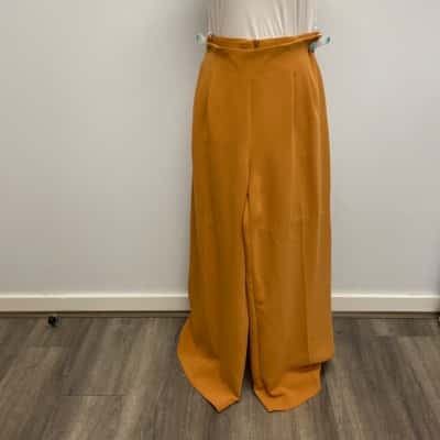 Cue Gorgeous /Mustard Coloured /Baggy Pants Size 12 - Brand New with Tags - RRP $265.00