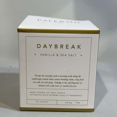 Daybreak Vanilla Sea Salt Candle