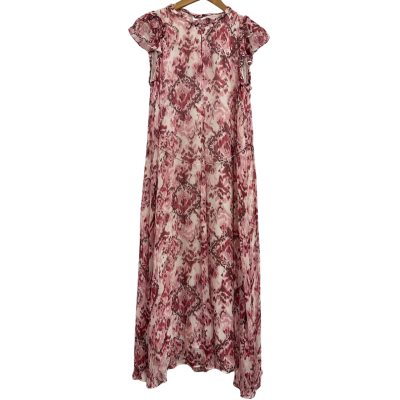 Witchery Womens Midi Dress Multicoloured / Red 