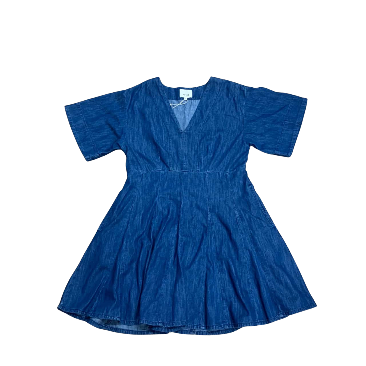 blue womens dress Rachel Blue Leaf Dress