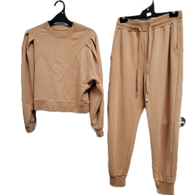 Witchery W1970 Loungewear Set – Camel/Nude/Tan – Size S