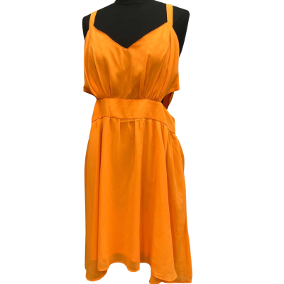 ASOS Womens Summer Dress Size 12 / 14 Orange 