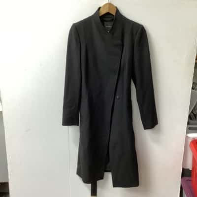 Portmans Womens  Size 8 OverCoat Black  Ha