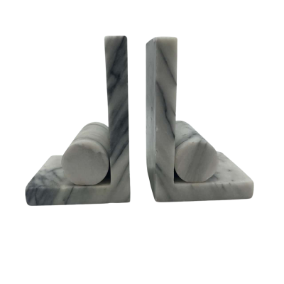 Marble Book Ends