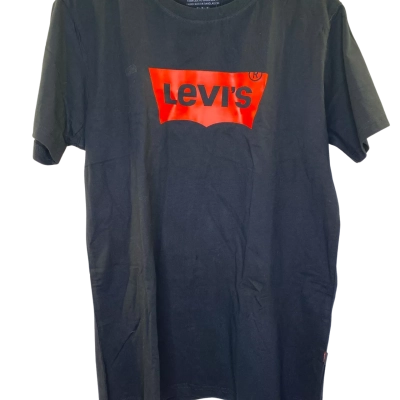Levi's Mens T-shirt Size XL Black  