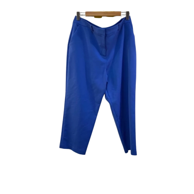 BNWT Portmans Womens  Size 16 Casual Pants Marine Blue RRP $99.95