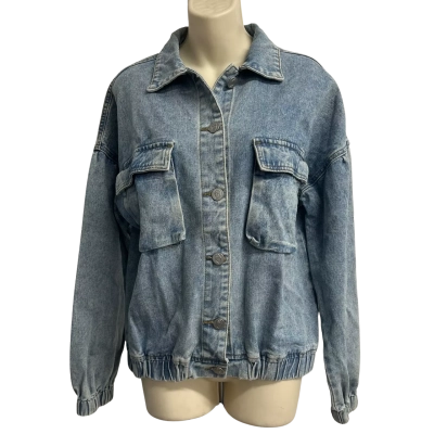 Nasty Gal Womens Size 8 Denim Jacket 