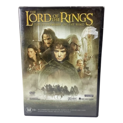 DVD - The Lord of the Rings : The Fellowship of the Ring (M) 2001