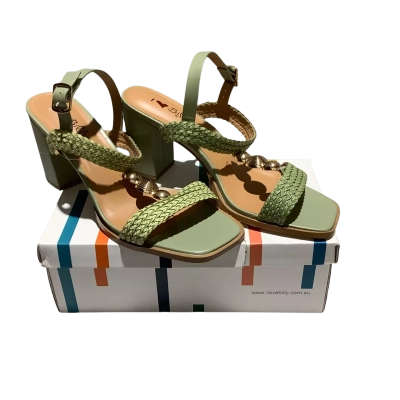I Love Billy Womens  Size 41 Heels / Sandals Sage Green (CAB)