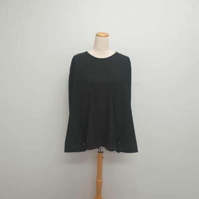  Liz Jordan Gorgeous /Desk to Dinner /Black /Cape Sleeve Jacket Size 16/18