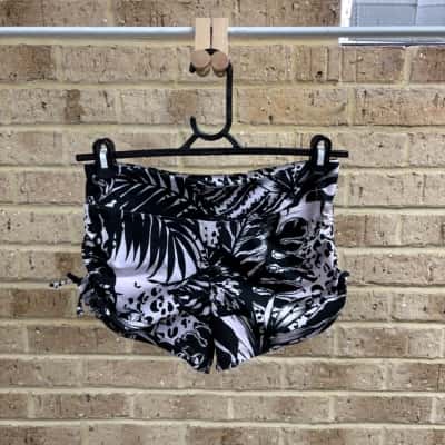 Rockwear Womens Miami nights ruched booty shorts  Size 12 