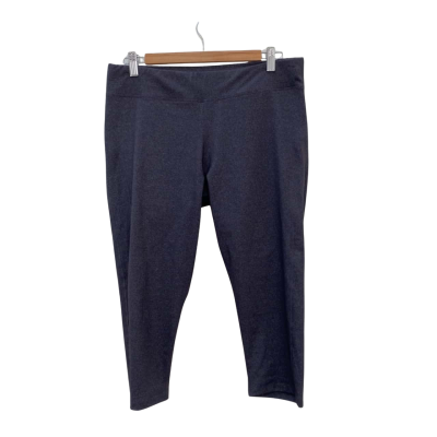Rockwear Womens  Size 16 Leggings Grey 3/4 length