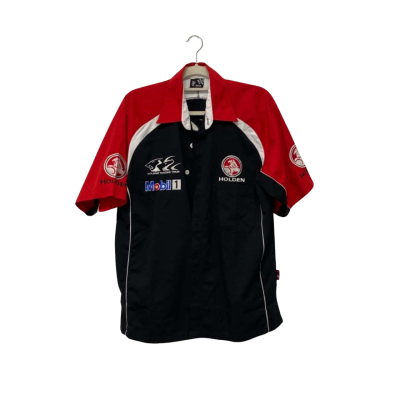 Holden racing team F. One Mens  Size XL Black  / Red shirt