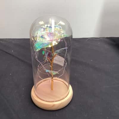 Galaxy enchanted rose dome