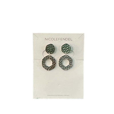 Nicole Fendel Womens Sterling silver Earrings BNWT