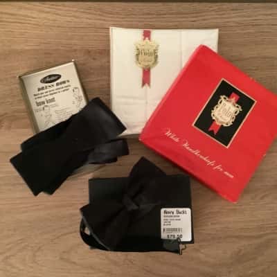 Vintage*  BowTies and Hankerchiefs.  