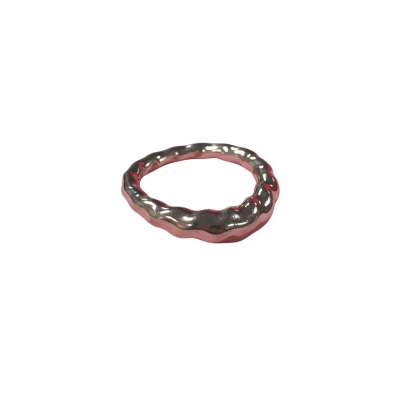 Ss 925 Texture Band Ring