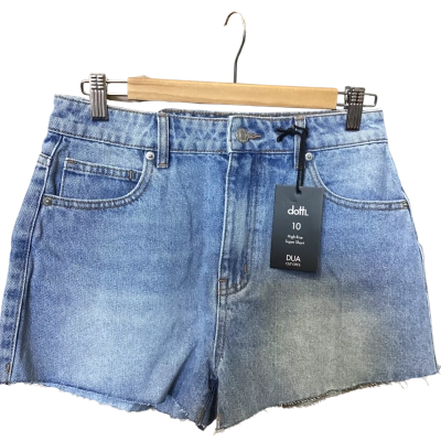 Dotti Womens  Size 10 Denim Shorts Blue 