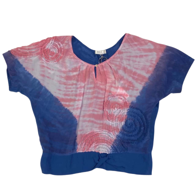 BNWT, M.E.L, Women’s Size 10, Blue / Pink Top