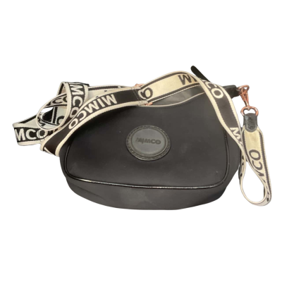 Women’s Mimco serenity cross body bag  White / black.