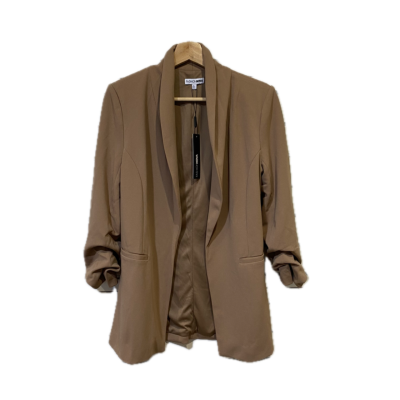 FashionNova Womens Blazer Size S Brown 