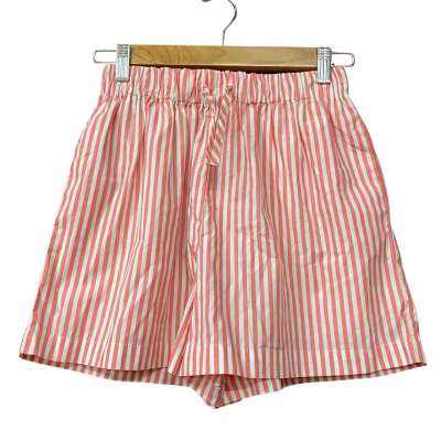 BNWT Seed Womens Size 6 Pink/White Striped Shorts 