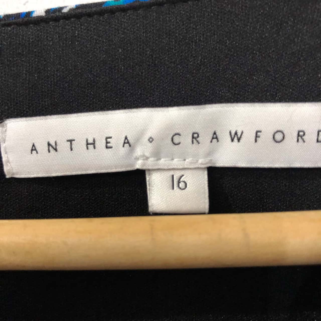 Anthea Crawford Size 16 Blue Dress