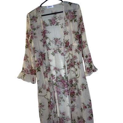 Venus Womens  Size M Bodysuit Floral / Pink  / White 