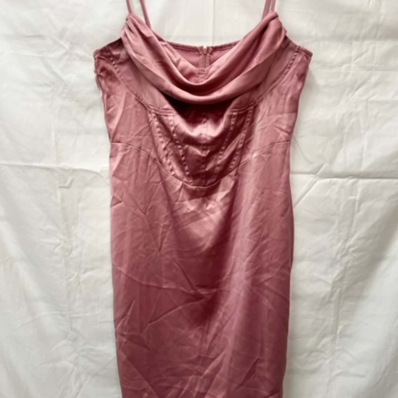 Cider satin dress