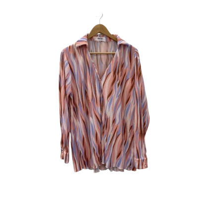 Showpo Womens  Size 6 Multicoloured Blouse and Pleated Pants Set